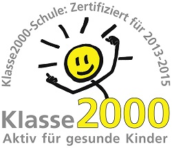 Klasse2000-Schule: Zertifiziert für 2013-2015